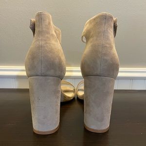 Jeffrey Campbell Lindsey Sandal Taupe Suede